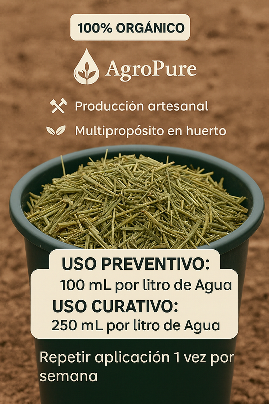AgroPure - Extracto de Cola de Caballo 5 L