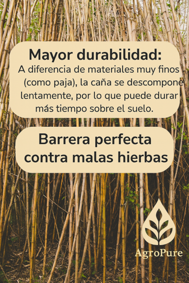 AgroPure - Acolchado Caña 50L