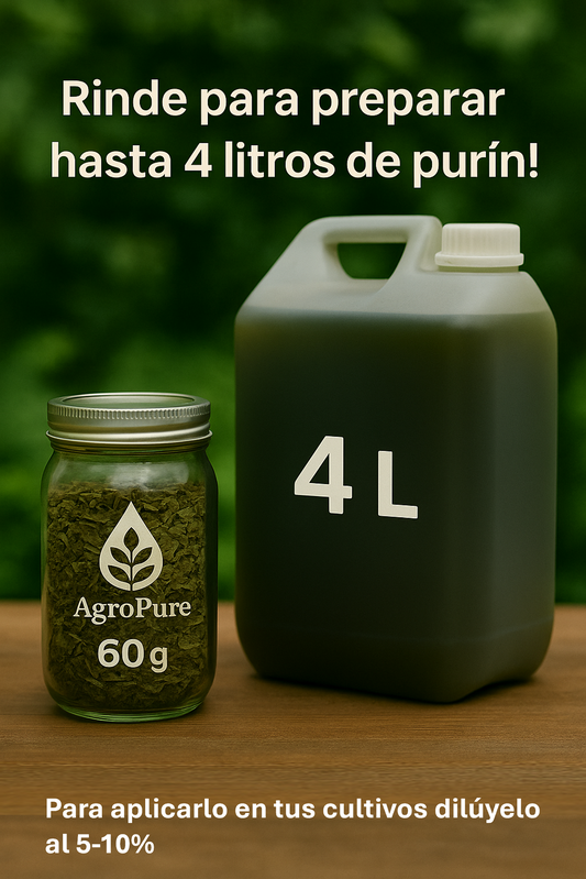 AgroPure - Hojas Ortiga Secas 60 g