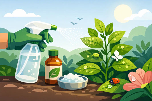 Cómo aplicar jabón potásico vegetal sin dañar plantas