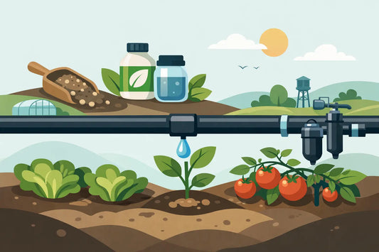 Fertilización orgánica por goteo sin errores