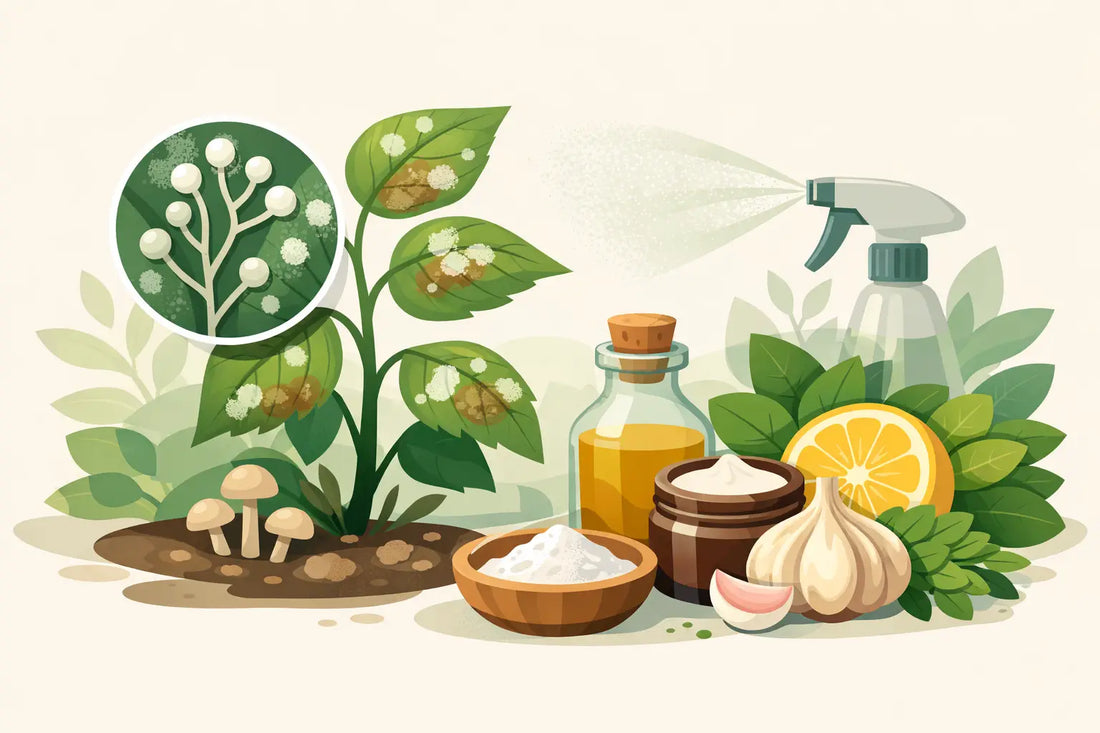 Remedios naturales para hongos en plantas