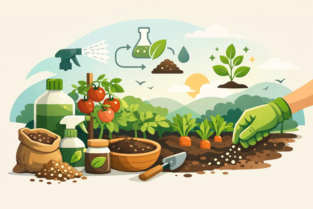 Preparados vegetales para huerto bien usados