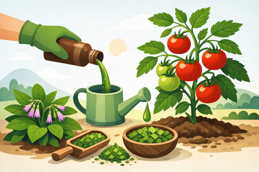 Cómo aplicar consuelda en tomate sin excesos