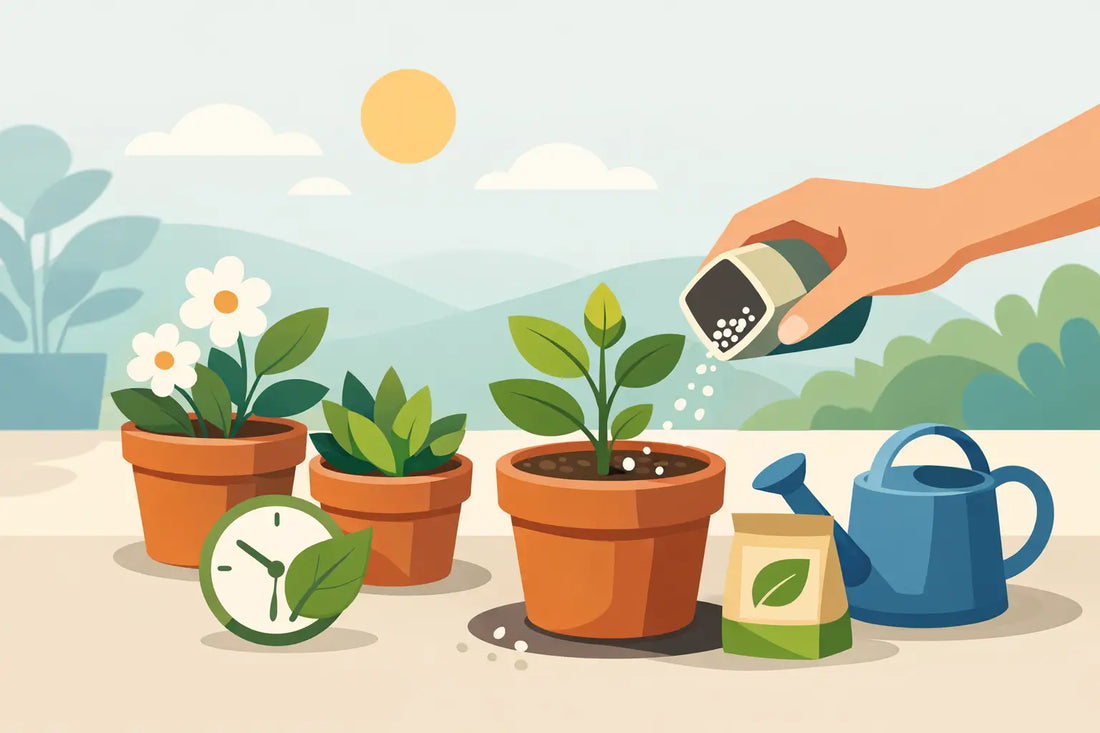 Cuándo abonar plantas en maceta sin forzarlas
