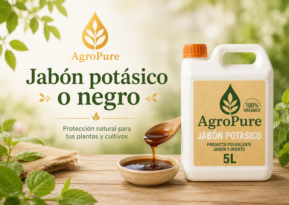 Jabón Potásico en el Huerto Ecológico: Guía Completa | AgroPure
