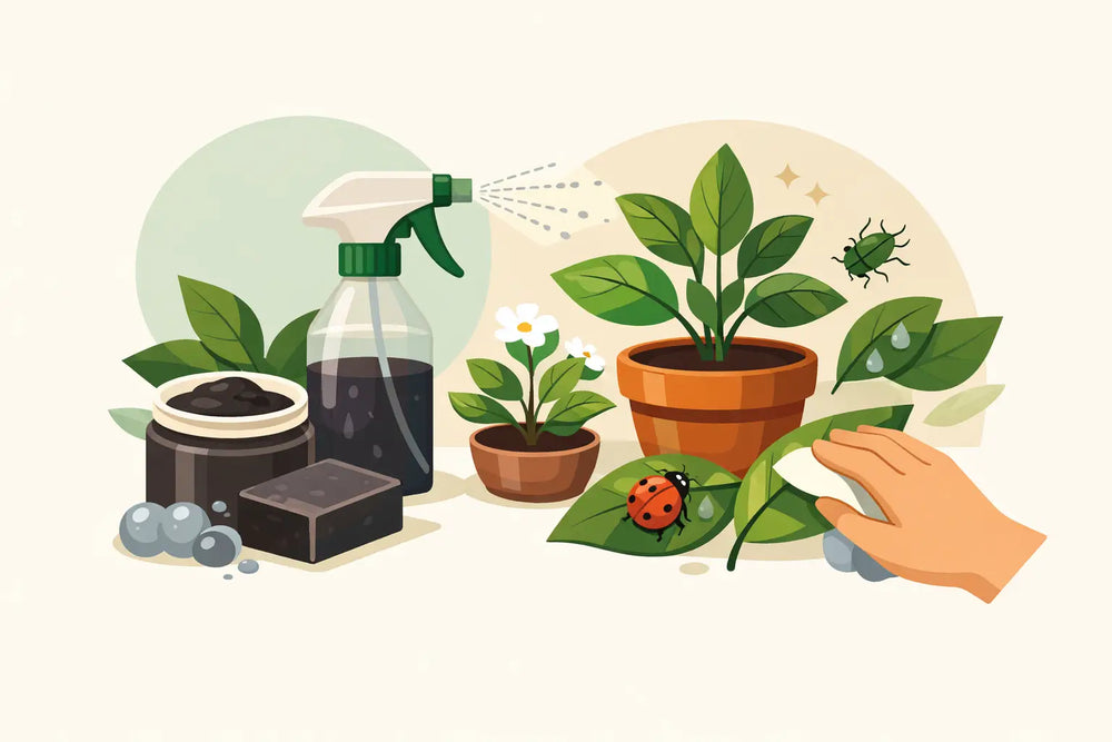 Jabón negro vegetal para plantas: cómo usarlo