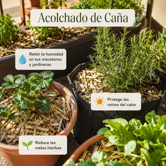 Acolchado Caña 50L - AgroPure
