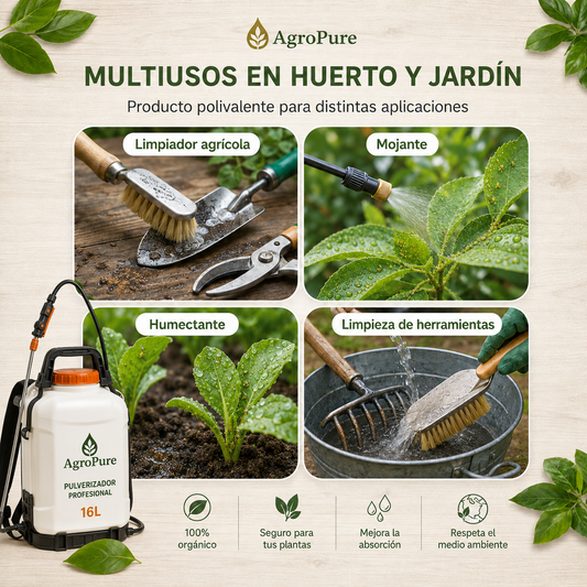 Jabón Negro Vegetal Natural Concentrado 5L - AgroPure